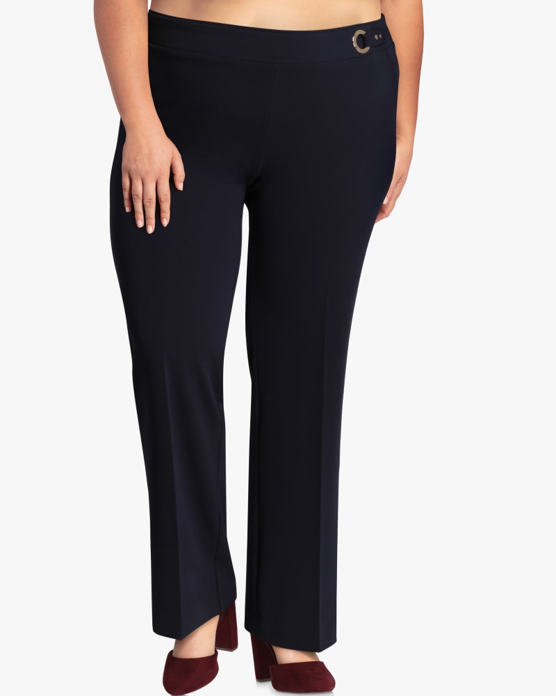 Front of plus size Cairo Bootcut Pants by Rafaella | Dia&Co | dia_product_style_image_id:118113
